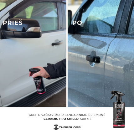 Greito vaškavimo ir sandarinimo priemonė CERAMIC PRO SHIELD, 500 ml 2