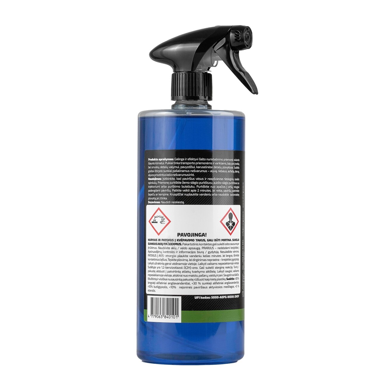 Šaltas riebalų šalinimo ir dervų valiklis TAR REMOVER 1000 ml. 1